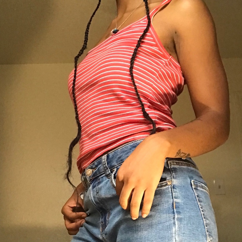women’s striped tank top